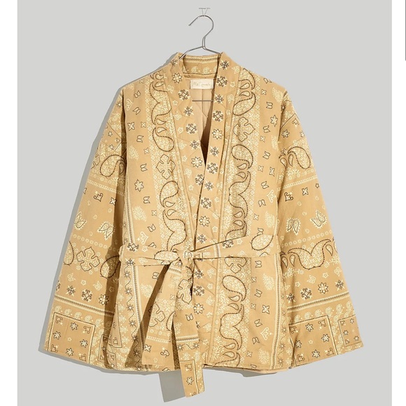 MES DEMOISELLES PARIS KIMONO JACKET SZ 2/L - Picture 1 of 8